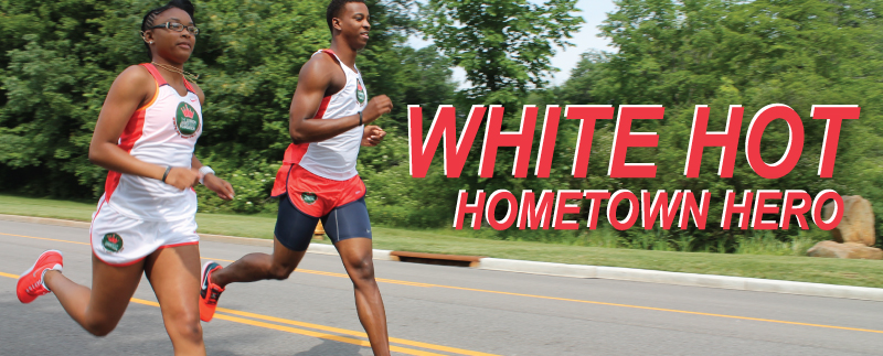 Akron Marathon: White Hot Hometown Hero