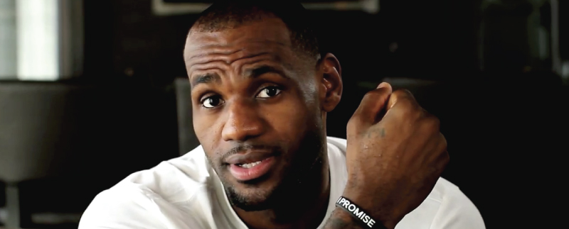 LeBron's Video Message to HIS Wheels for Ed Kids